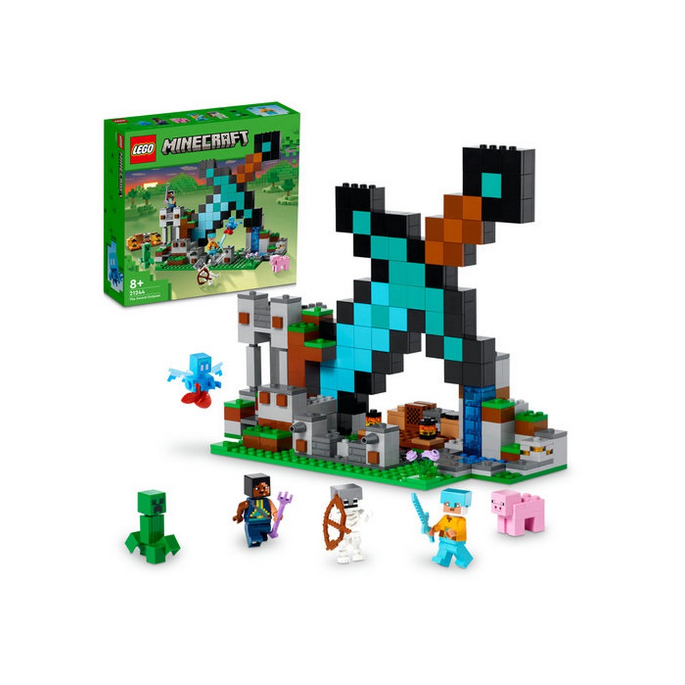 LEGO Minecraft A kardos erődítmény 21244