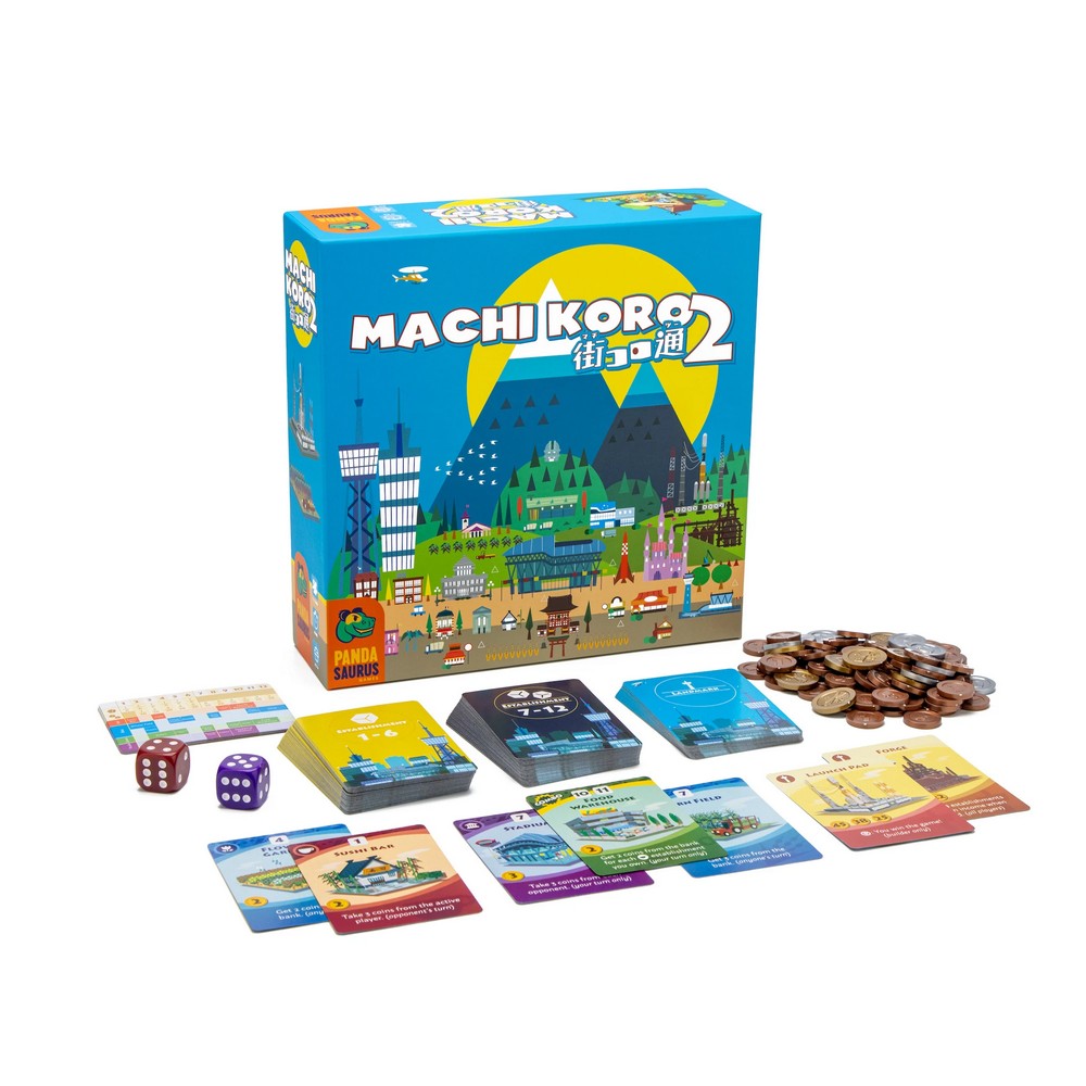Machi Koro 2 angol nyelvű társasjáték