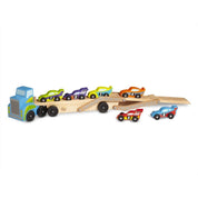 Melissa & Doug Fa jármű, Mega versenyautó szállító