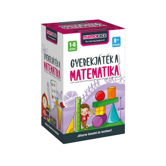 Memorace - Gyerekjáték a matematika magyar nyelvű társasjáték