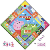 Monopoly Junior Peppa Pig magyar nyelvű társasjáték