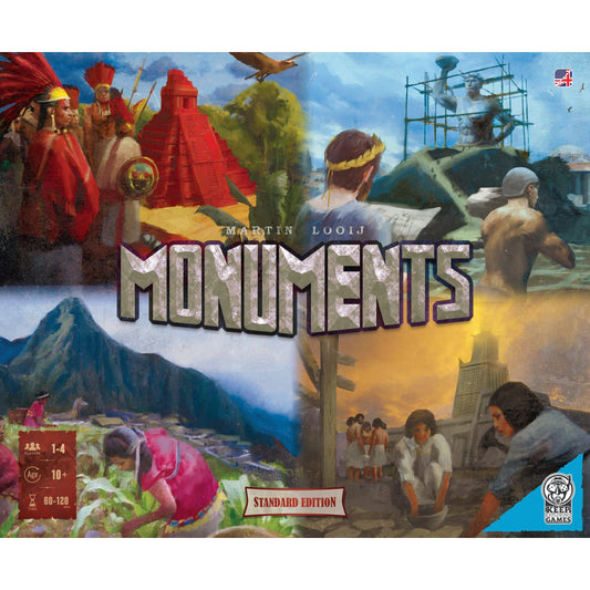 Monuments (Standard Edition) angol nyelvű társasjáték