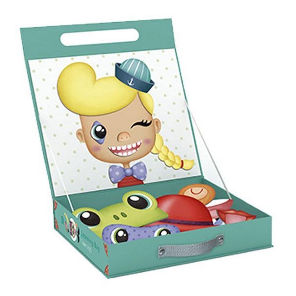 Oktató mágneses puzzle - Bőrönd humoros arcokkal-Eureka KIDS-3-Játszma.ro - A maradandó élmények boltja