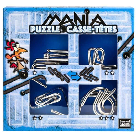 Puzzle mania casse-tetes Blue-Eureka Puzzle-1-Játszma.ro - A maradandó élmények boltja