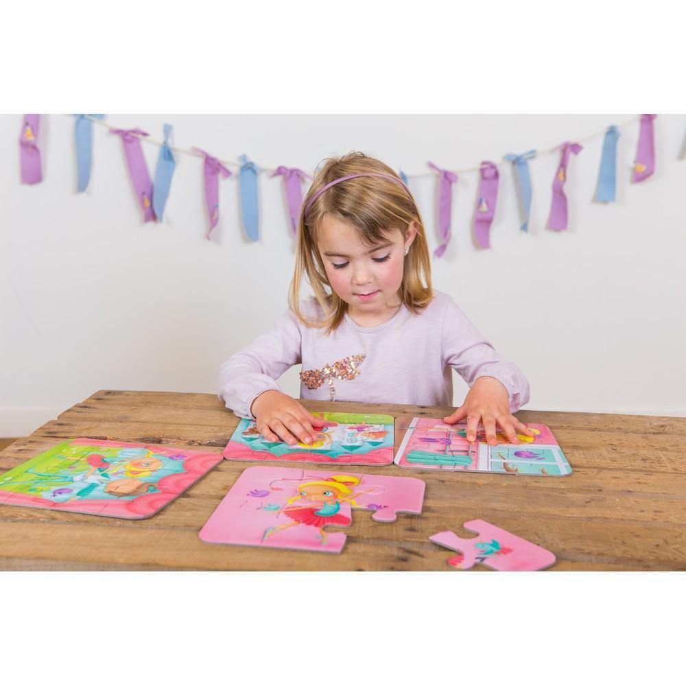 4 az 1-ben puzzle - A kis balett táncos-Eureka KIDS-7-Játszma.ro - A maradandó élmények boltja