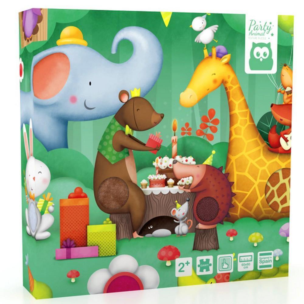 Tapintható puzzle - Állati party-Eureka KIDS-1-Játszma.ro - A maradandó élmények boltja