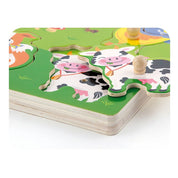 Hangos 7 darabos Puzzle - Háziállatok, Viga