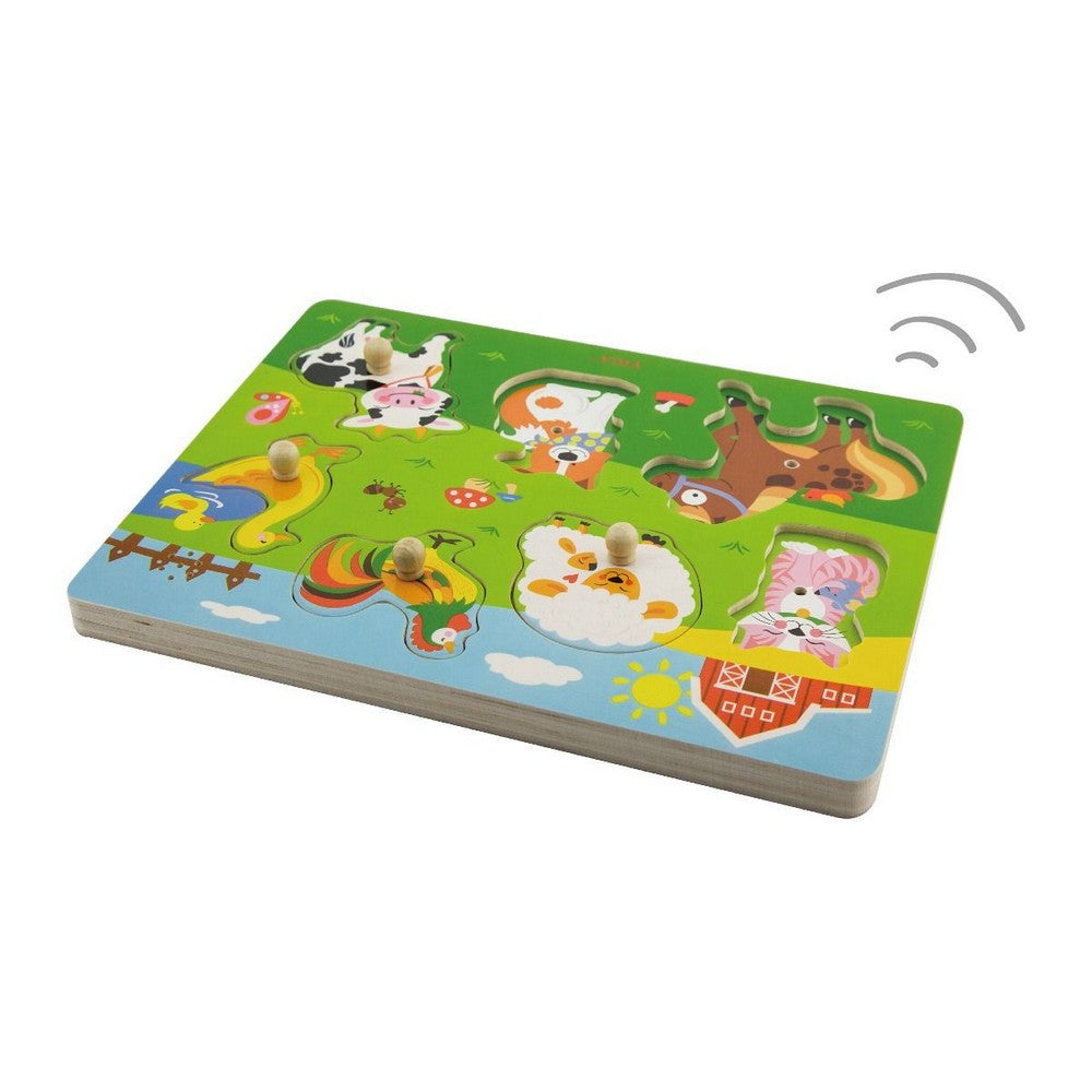 Hangos 7 darabos Puzzle - Háziállatok, Viga