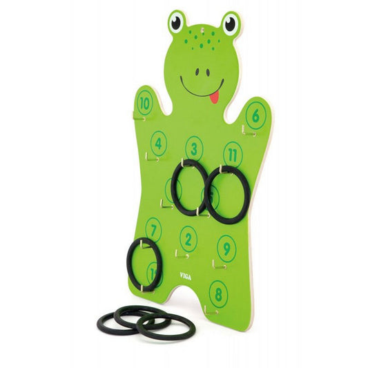 Körbobáló béka, Frog Ring Toss, Viga