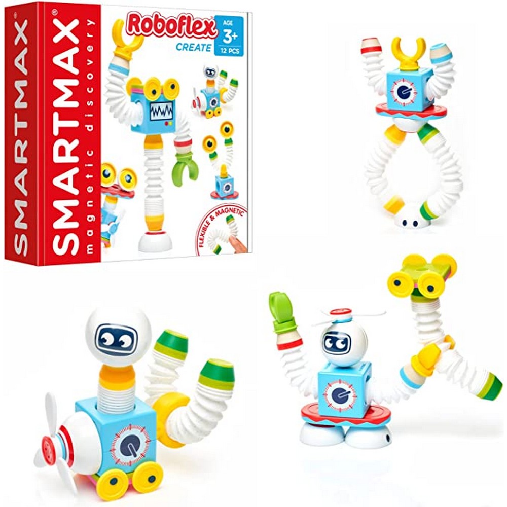 SmartMax Roboflex mágneses felfedező építőkészlet 3 éves kortól