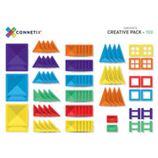 Connetix Magnetic Tiles, Creative Pack 100 darab