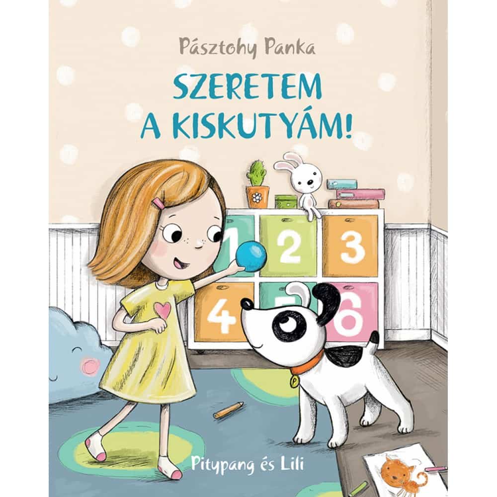 Pitypang és Lili - Szeretem a kiskutyám könyv borítója