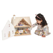 Cottontail Cottage babaház, prémium minőségű fából - 13 komponens, retró stílusú bútor - Tender Leaf Toys-Tender Leaf Toys-6-Játszma.ro - A maradandó élmények boltja