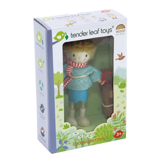 Goodwood úr és a kutya, prémium minőségű fából - állítható testrészekkel - Tender Leaf Toys-Tender Leaf Toys-1-Játszma.ro - A maradandó élmények boltja