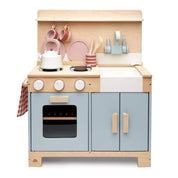 Kisszakács konyhabútor, prémium minőségű fából - Mini Chef Home Kitchen - teljes főző készlet - Tender Leaf Toys-Tender Leaf Toys-1-Játszma.ro - A maradandó élmények boltja