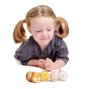 Állatos macarons, prémium minőségű fából - Tender Leaf Toys-Tender Leaf Toys-4-Játszma.ro - A maradandó élmények boltja