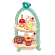 Sütis stand, prémium minőségű fából - Mini Chef Birdie Afternoon Tea - 9 darab - Tender Leaf Toys-Tender Leaf Toys-2-Játszma.ro - A maradandó élmények boltja