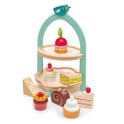 Sütis stand, prémium minőségű fából - Mini Chef Birdie Afternoon Tea - 9 darab - Tender Leaf Toys-Tender Leaf Toys-3-Játszma.ro - A maradandó élmények boltja