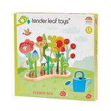 Virágágyás, prémium minőségű fából - Flower Bed - 12 darab - Tender Leaf Toys