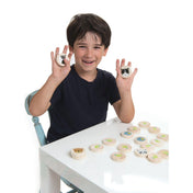 Okosmacska memória játéka, prémium minőségű fából - Clever Cat Memory - 21 darab - Tender Leaf Toys-Tender Leaf Toys-3-Játszma.ro - A maradandó élmények boltja