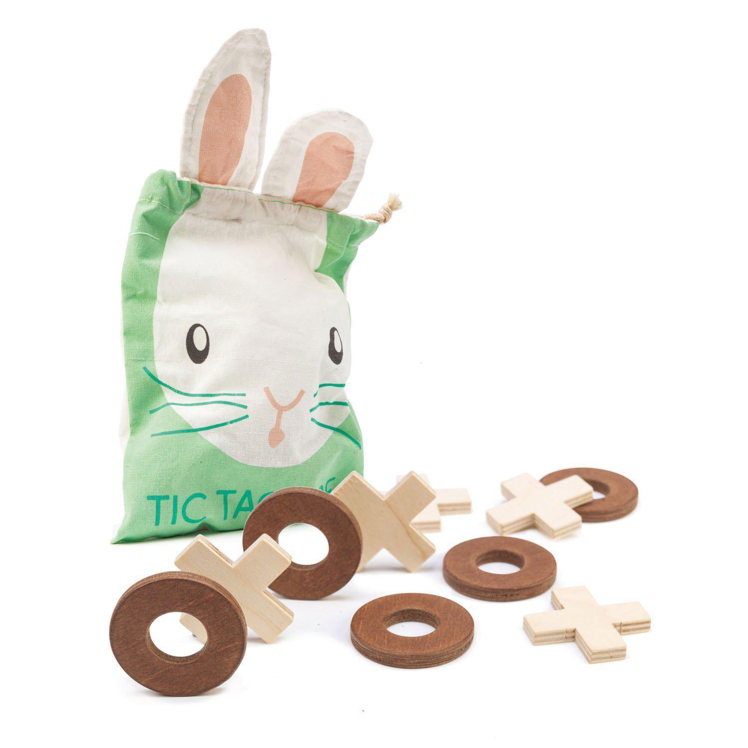 X és 0 logikai játék, prémium minőségű fából - Tic Tac Toe - 9 darab - Tender Leaf Toys-Tender Leaf Toys-2-Játszma.ro - A maradandó élmények boltja