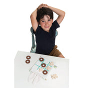 X és 0 logikai játék, prémium minőségű fából - Tic Tac Toe - 9 darab - Tender Leaf Toys-Tender Leaf Toys-5-Játszma.ro - A maradandó élmények boltja
