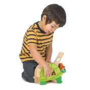 Oktató teknősbéka, prémium minőségű fából - Tortoise Shape Sorter - 6 darab - Tender Leaf Toys-Tender Leaf Toys-4-Játszma.ro - A maradandó élmények boltja