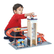 Blue Bird szervíz, prémium minőségű fából - Blue Bird Service Station - 5 darab - Tender Leaf Toys-Tender Leaf Toys-6-Játszma.ro - A maradandó élmények boltja