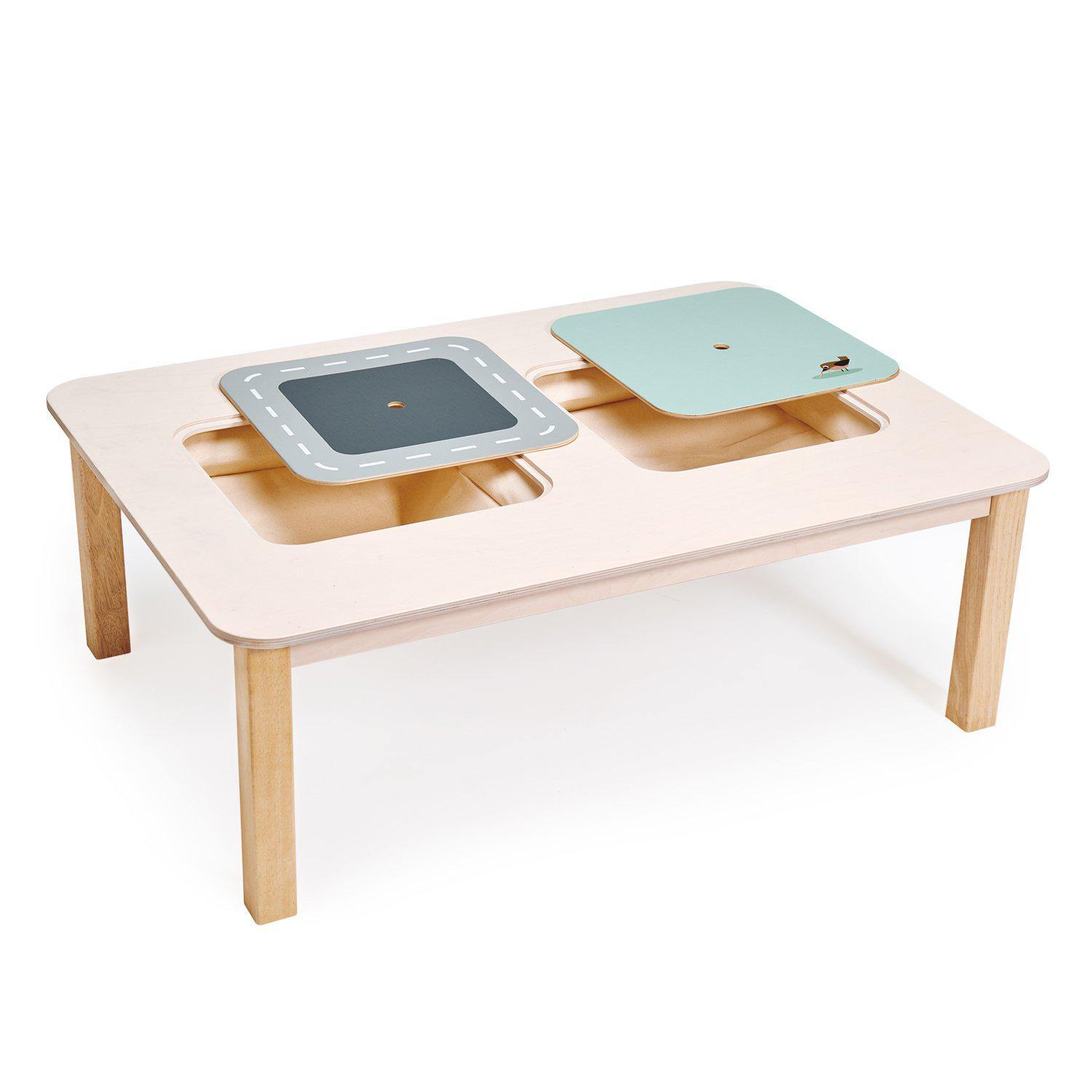 Szögletes játékasztal, prémium minőségű fából - Play Table - Tender Leaf Toys-Tender Leaf Toys-3-Játszma.ro - A maradandó élmények boltja