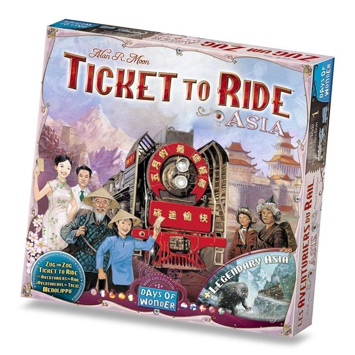 Ticket to Ride: Asia kiegészítő-Days Of Wonder-1-Játszma.ro - A maradandó élmények boltja