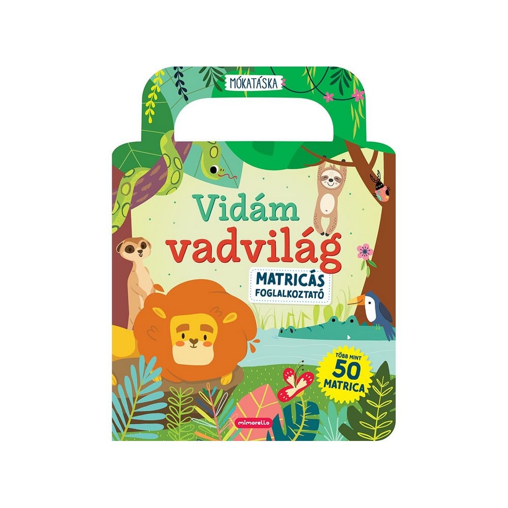 Vidám vadvilág – matricás foglalkoztató