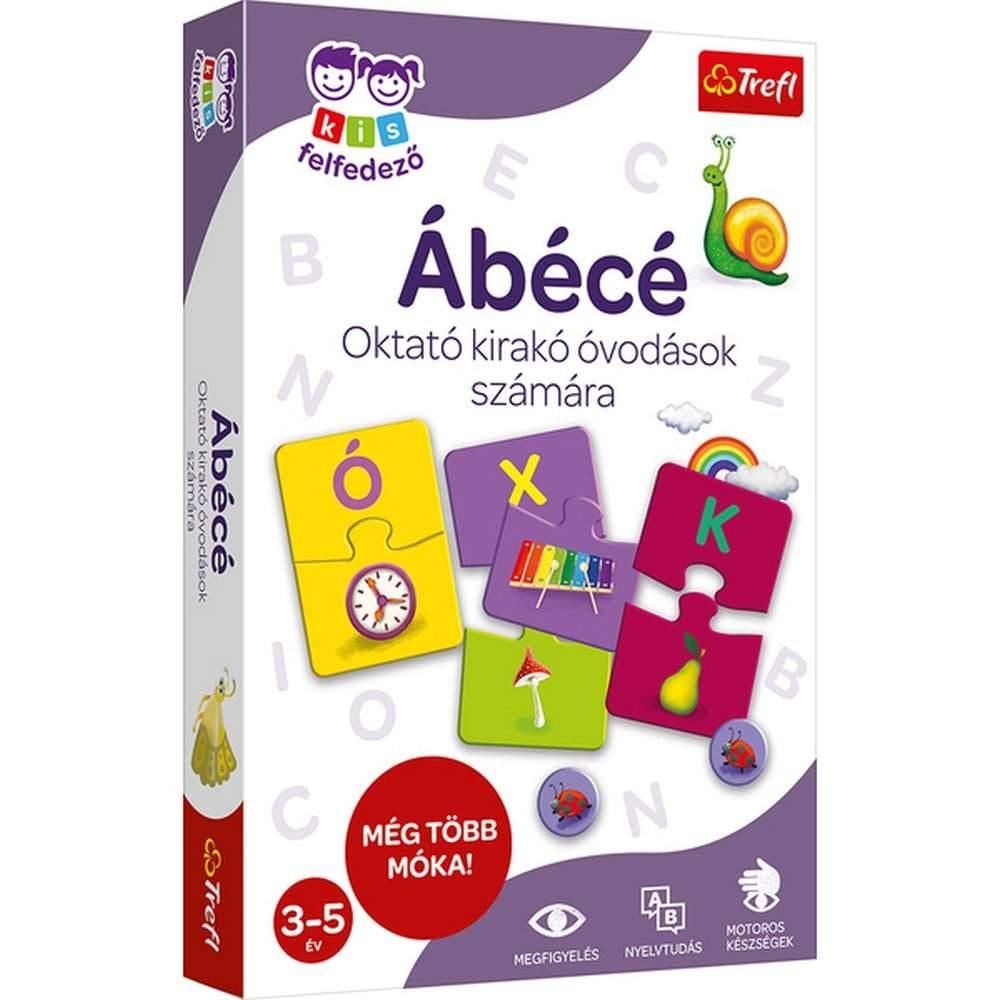 Kis felfedező: Ábécé - oktató kirakó óvodásoknak - Játszma.ro - A maradandó élmények boltja
