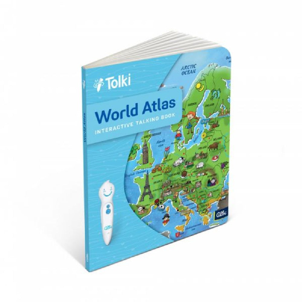 Tolki interaktív könyv - World Atlas Angol nyelvű