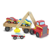 Melissa & Doug Fa jármű, Mágneses autószállító-Melissa&Doug-3-Játszma.ro - A maradandó élmények boltja