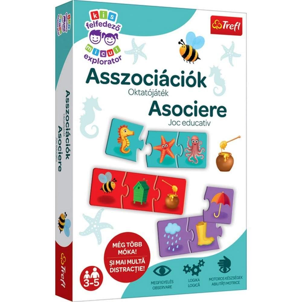 Kis felfedező: Asszociációk - oktató kirakó óvodásoknak - Játszma.ro - A maradandó élmények boltja