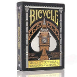 Bicycle Black and Gold Architectural
