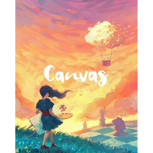 Canvas társasjáték doboz