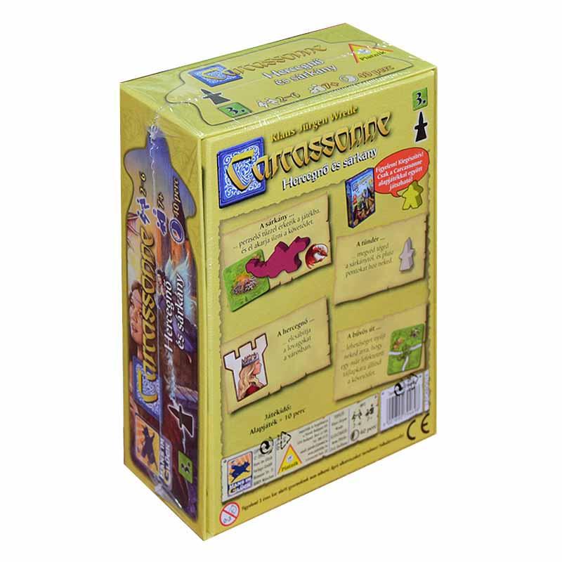 Carcassonne 3. A hercegnő és a sárkány kiegészitő-Piatnik-2-Játszma.ro - A maradandó élmények boltja