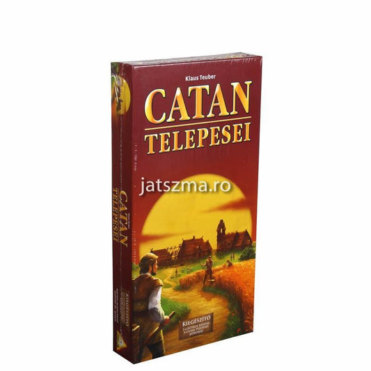 Catan telepesei 5-6 fős kiegészítő (új kiadás)-Piatnik-1-Játszma.ro - A maradandó élmények boltja