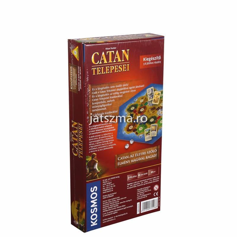 Catan telepesei 5-6 fős kiegészítő (új kiadás)-Piatnik-2-Játszma.ro - A maradandó élmények boltja