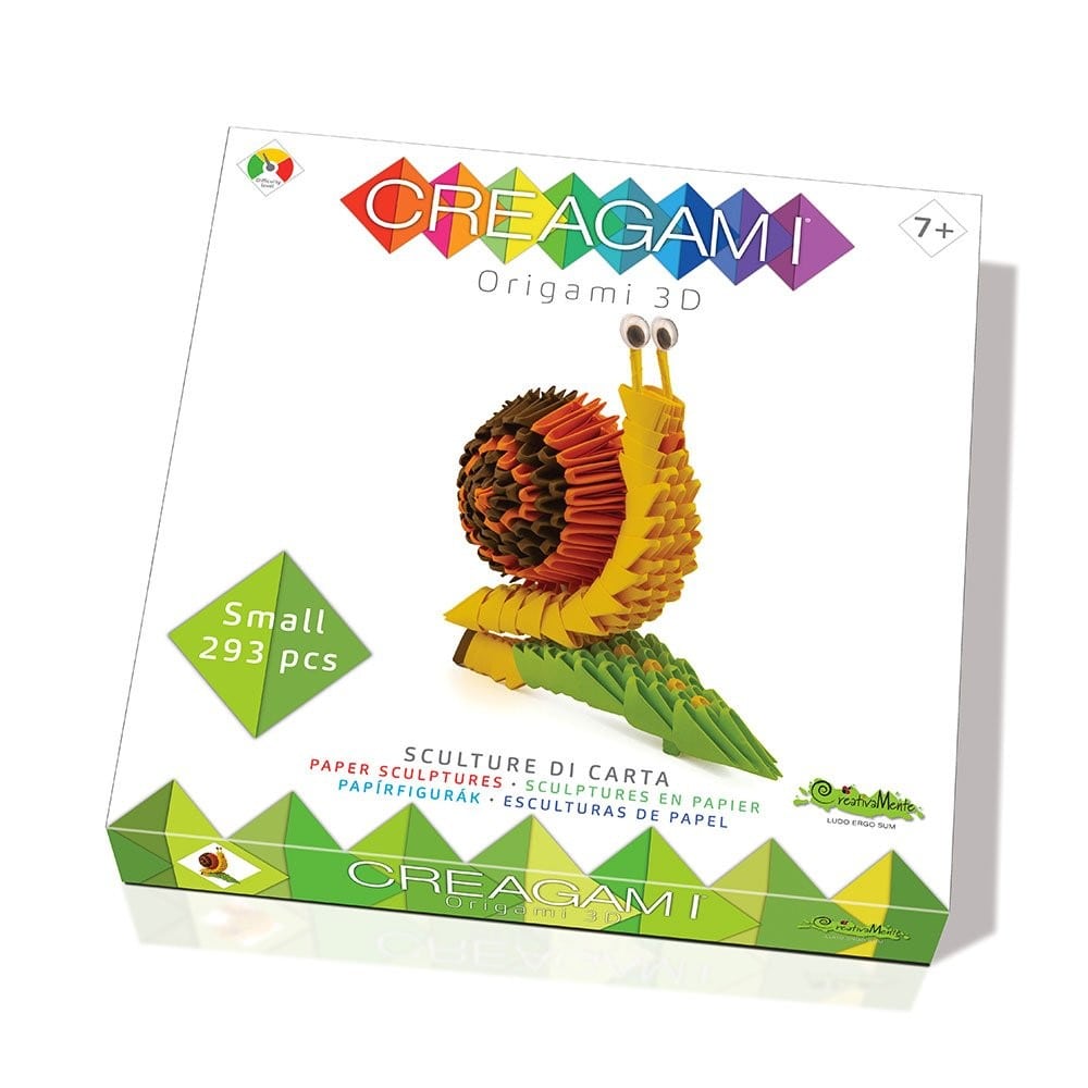 Creagami - 3D origami készlet, Csiga