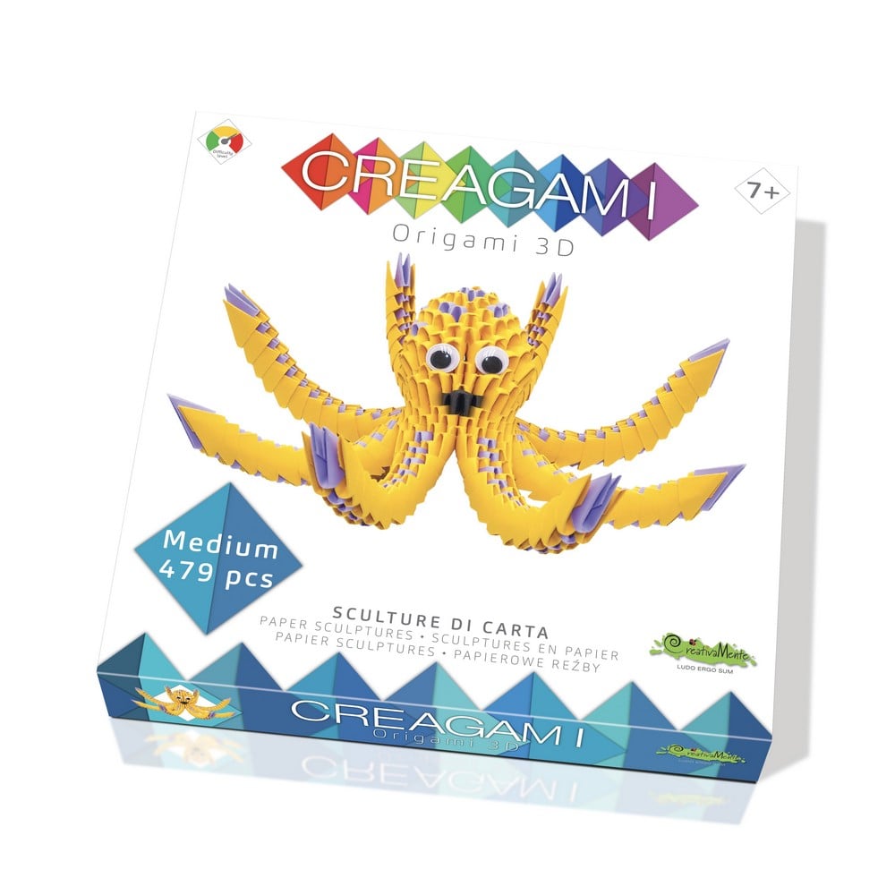 Creagami - 3D origami készlet, Polip