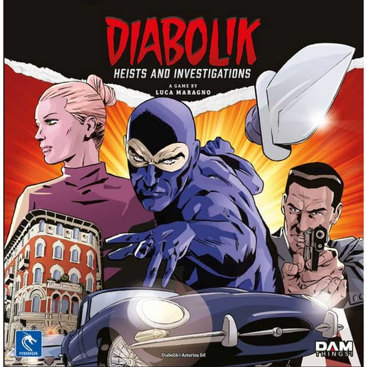 Diabolik: Heists and Investigations -Angol nyelvű társasjáték