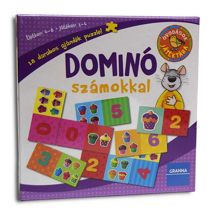 Dominó Számokkal-Granna-1-Játszma.ro - A maradandó élmények boltja