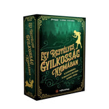 Egy rejtélyes gyilkosság nyomában magyar nyelvű társasjáték