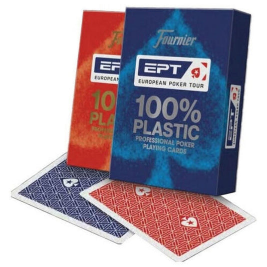 EPT, 100% plasztik, jumbo indexes póker kártya