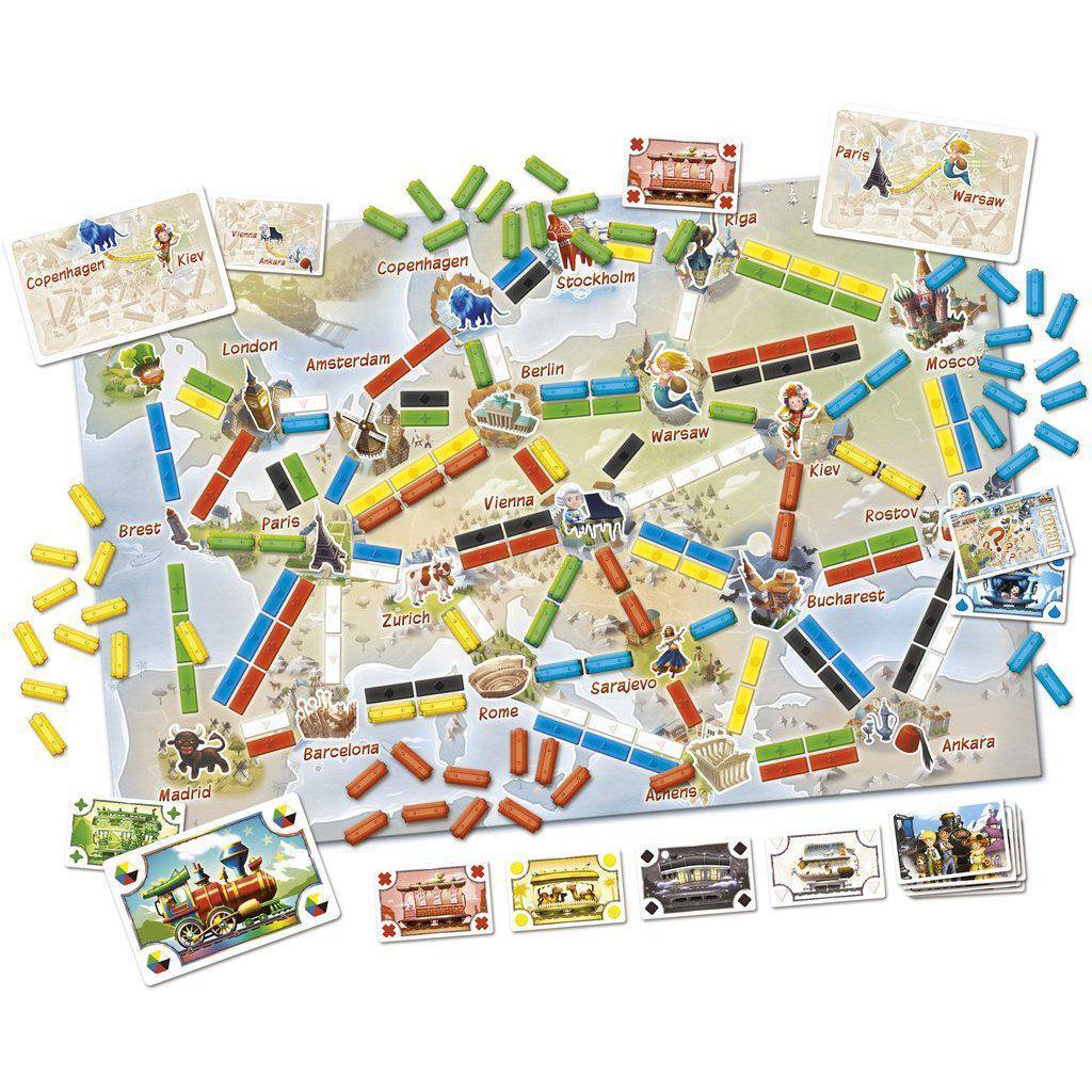 Ticket to Ride - Az első utazás-Days Of Wonder-3-Játszma.ro - A maradandó élmények boltja