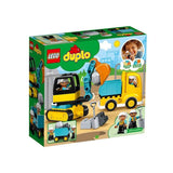 LEGO DUPLO Teherautó és lánctalpas exkavátor 10931 20 darabos