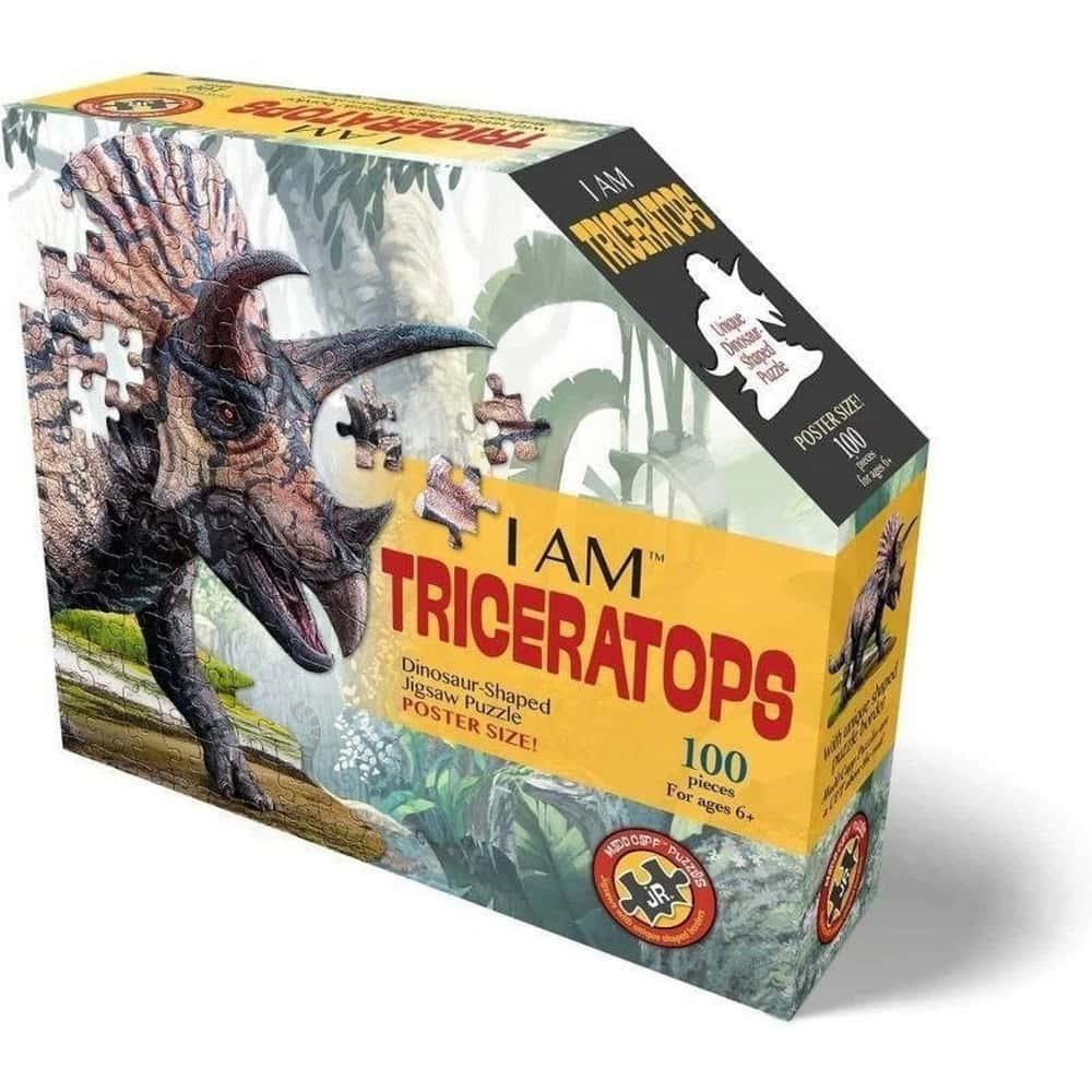 Wow Puzzle junior 100 db - Triceratops - Játszma.ro - A maradandó élmények boltja