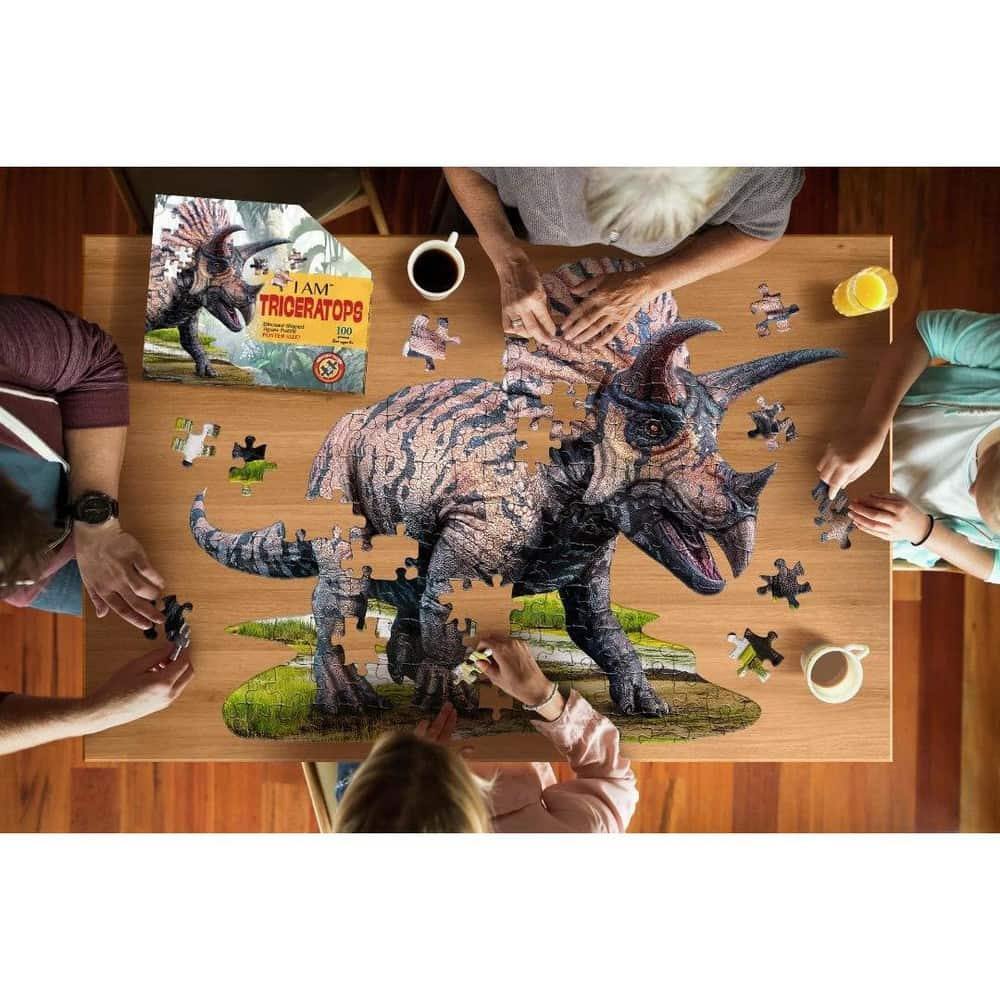 Wow Puzzle junior 100 db - Triceratops - Játszma.ro - A maradandó élmények boltja